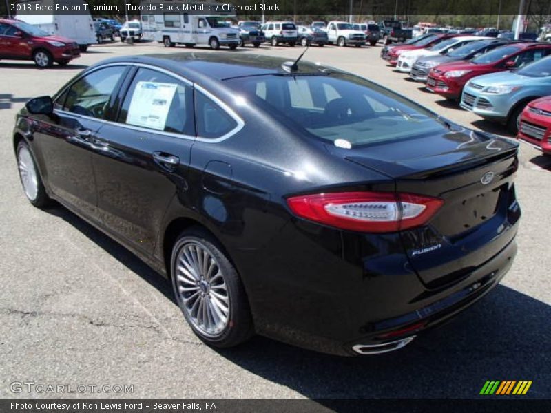Tuxedo Black Metallic / Charcoal Black 2013 Ford Fusion Titanium