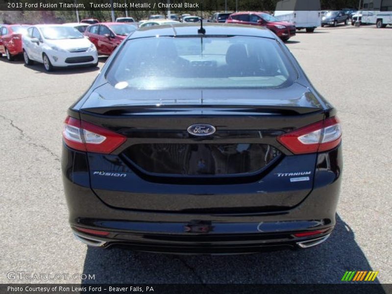 Tuxedo Black Metallic / Charcoal Black 2013 Ford Fusion Titanium