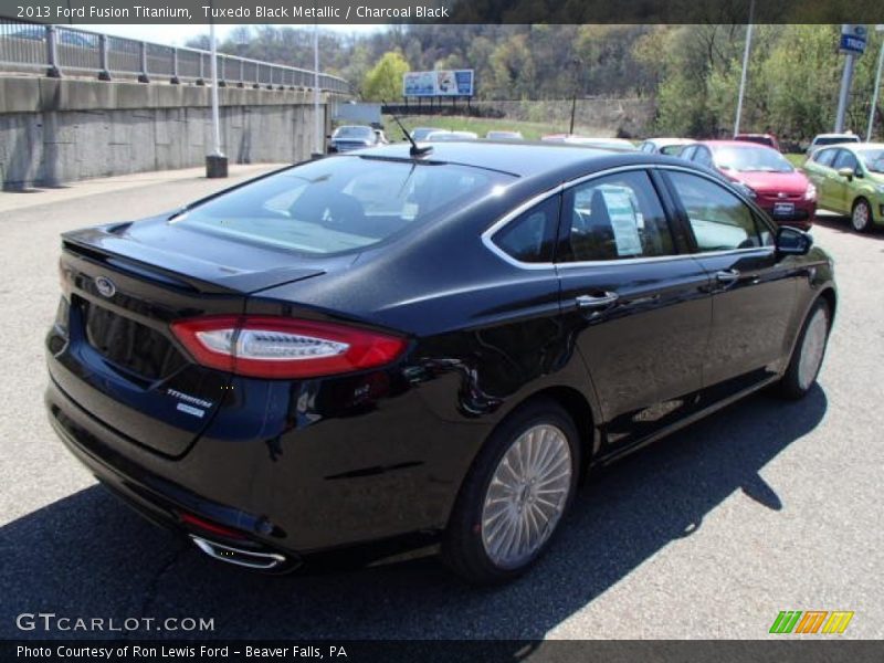 Tuxedo Black Metallic / Charcoal Black 2013 Ford Fusion Titanium