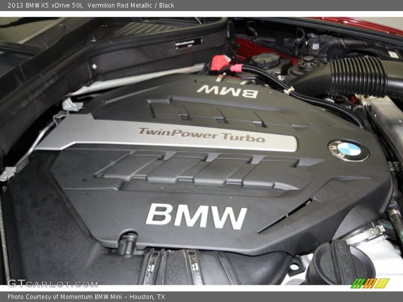  2013 X5 xDrive 50i Engine - 4.4 Liter DI TwinPower-Turbocharged DOHC 32-Valve VVT V8