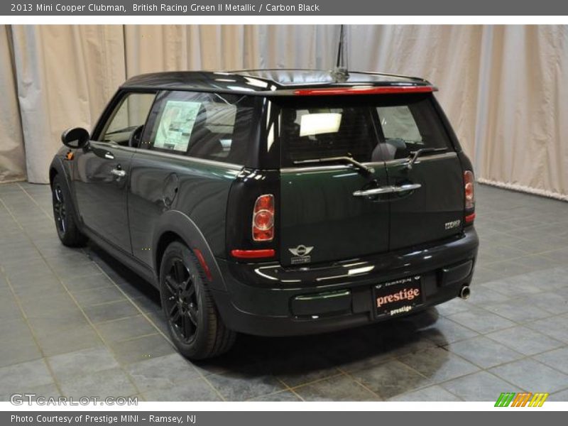 British Racing Green II Metallic / Carbon Black 2013 Mini Cooper Clubman