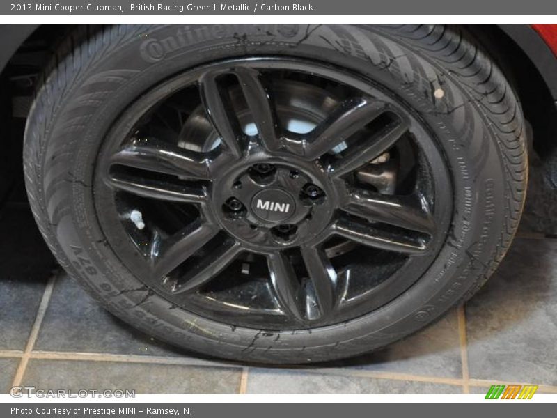 British Racing Green II Metallic / Carbon Black 2013 Mini Cooper Clubman