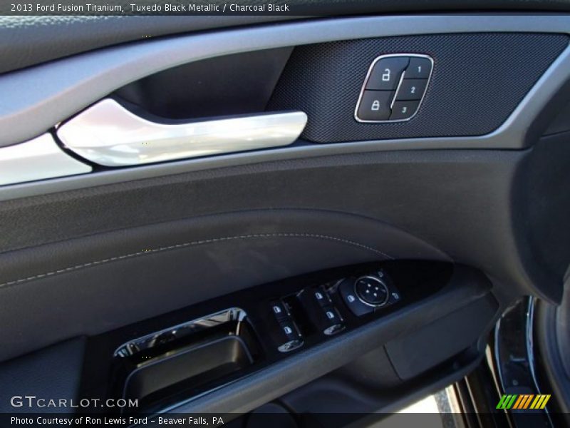 Tuxedo Black Metallic / Charcoal Black 2013 Ford Fusion Titanium