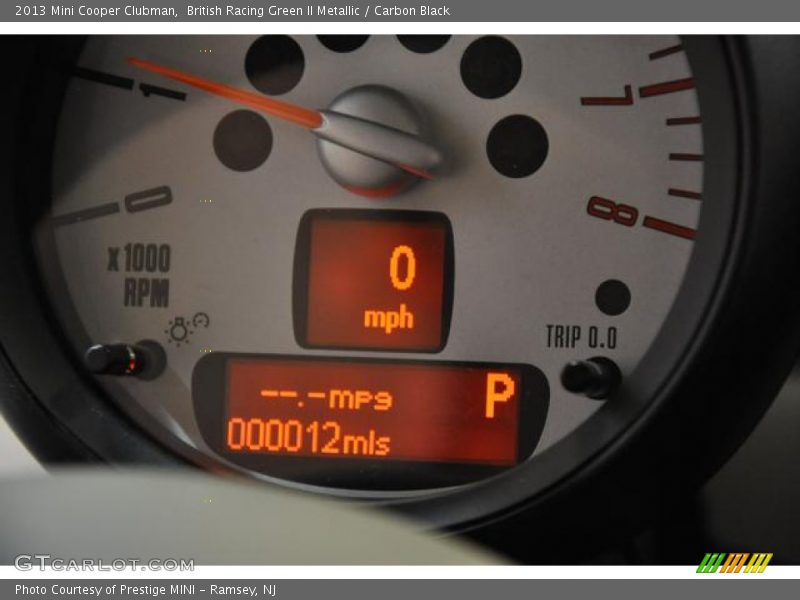 British Racing Green II Metallic / Carbon Black 2013 Mini Cooper Clubman