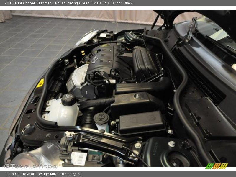 British Racing Green II Metallic / Carbon Black 2013 Mini Cooper Clubman