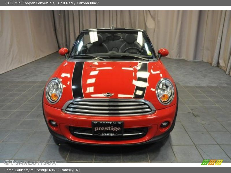 Chili Red / Carbon Black 2013 Mini Cooper Convertible