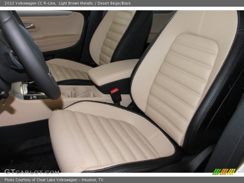 Light Brown Metallic / Desert Beige/Black 2013 Volkswagen CC R-Line