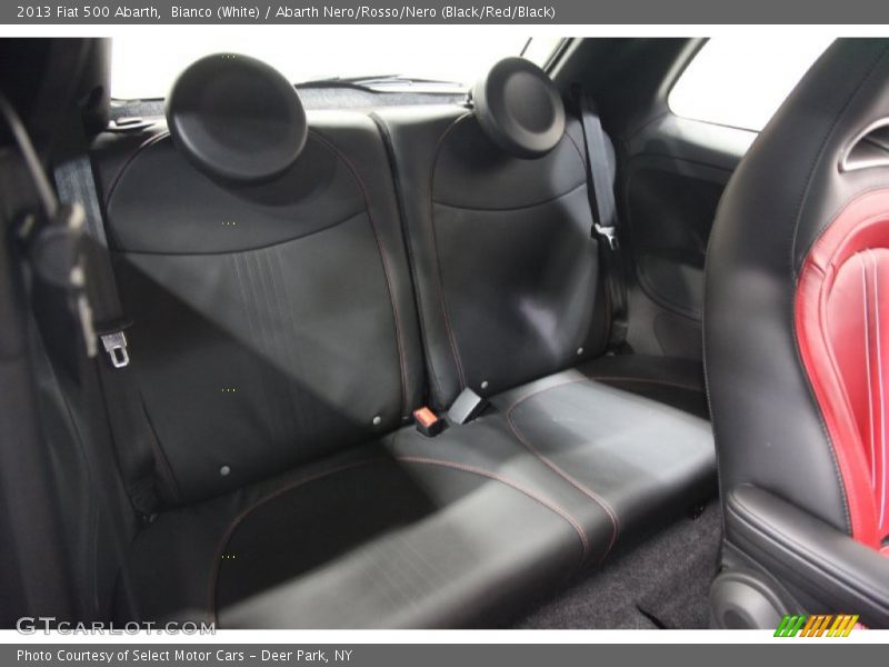 Rear Seat of 2013 500 Abarth