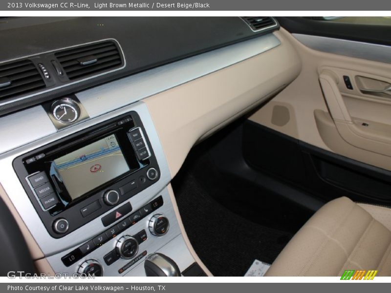 Light Brown Metallic / Desert Beige/Black 2013 Volkswagen CC R-Line