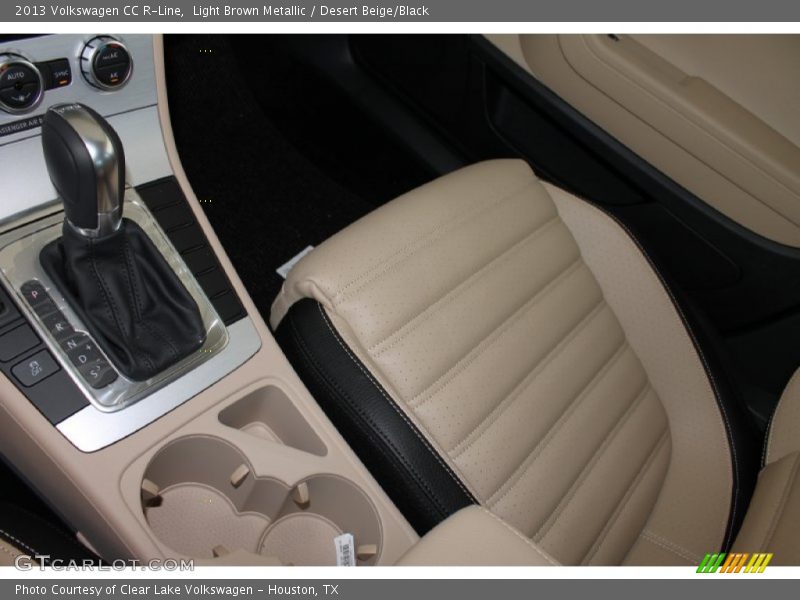 Light Brown Metallic / Desert Beige/Black 2013 Volkswagen CC R-Line