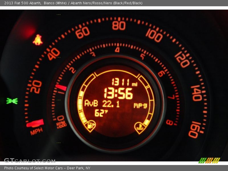  2013 500 Abarth Abarth Gauges