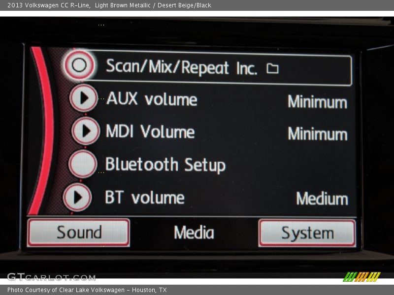 Light Brown Metallic / Desert Beige/Black 2013 Volkswagen CC R-Line