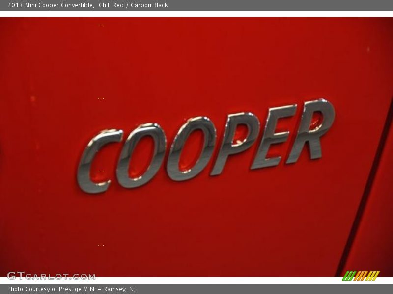 Chili Red / Carbon Black 2013 Mini Cooper Convertible
