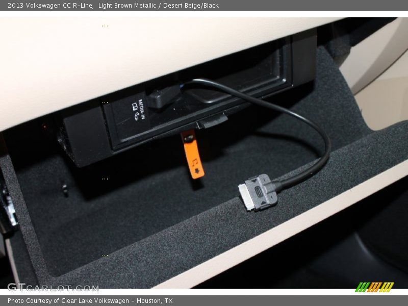 Light Brown Metallic / Desert Beige/Black 2013 Volkswagen CC R-Line