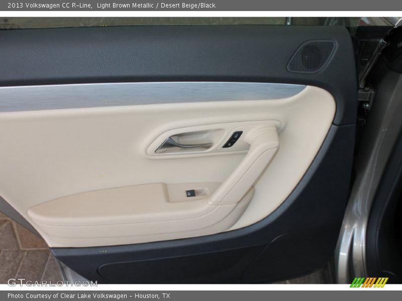 Light Brown Metallic / Desert Beige/Black 2013 Volkswagen CC R-Line