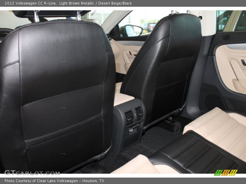 Light Brown Metallic / Desert Beige/Black 2013 Volkswagen CC R-Line