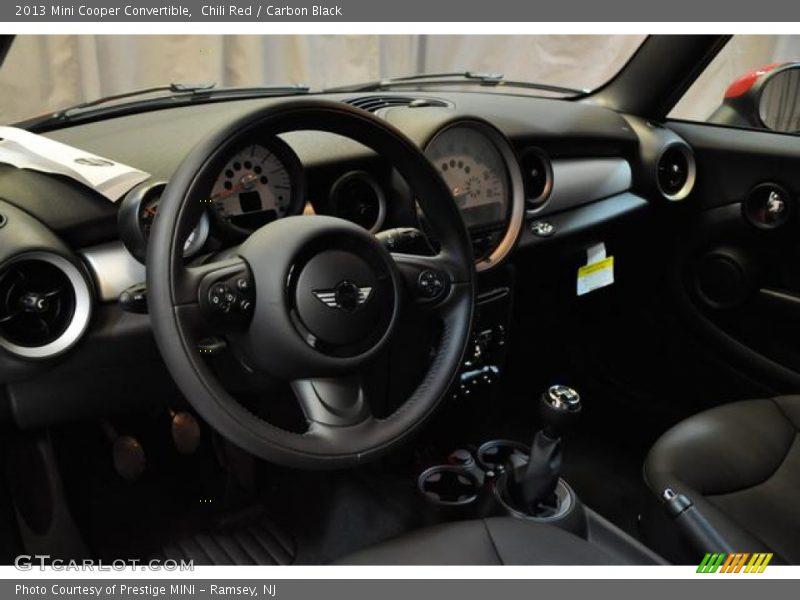 Chili Red / Carbon Black 2013 Mini Cooper Convertible