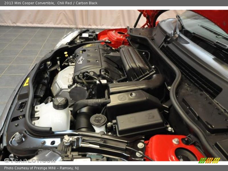 Chili Red / Carbon Black 2013 Mini Cooper Convertible