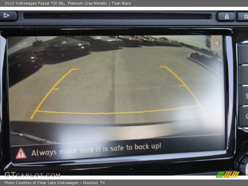 Platinum Gray Metallic / Titan Black 2013 Volkswagen Passat TDI SEL