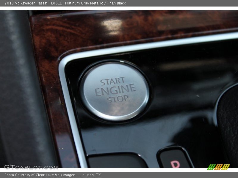 Platinum Gray Metallic / Titan Black 2013 Volkswagen Passat TDI SEL