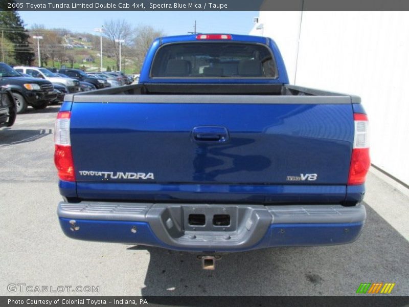 Spectra Blue Mica / Taupe 2005 Toyota Tundra Limited Double Cab 4x4