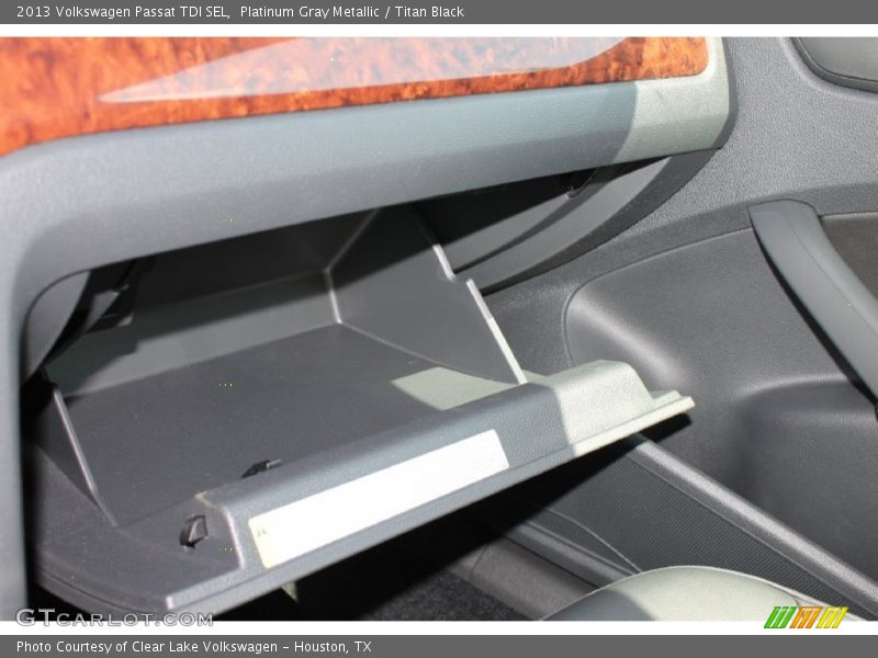 Platinum Gray Metallic / Titan Black 2013 Volkswagen Passat TDI SEL