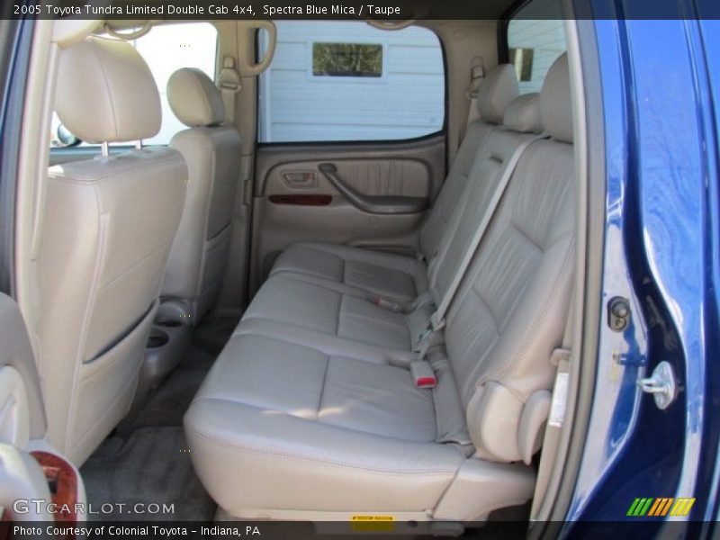 Spectra Blue Mica / Taupe 2005 Toyota Tundra Limited Double Cab 4x4