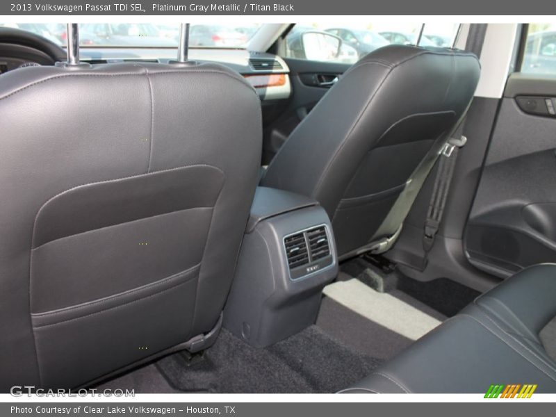 Platinum Gray Metallic / Titan Black 2013 Volkswagen Passat TDI SEL