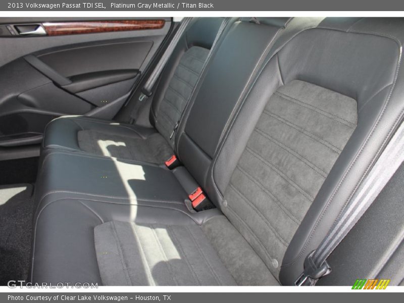 Platinum Gray Metallic / Titan Black 2013 Volkswagen Passat TDI SEL
