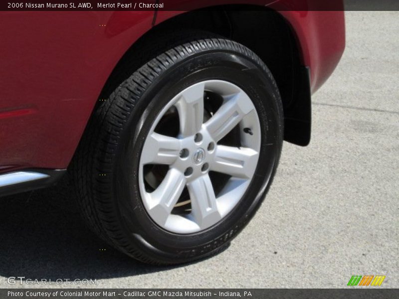 Merlot Pearl / Charcoal 2006 Nissan Murano SL AWD