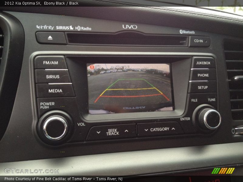 Ebony Black / Black 2012 Kia Optima SX
