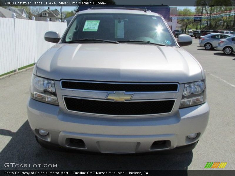 Silver Birch Metallic / Ebony 2008 Chevrolet Tahoe LT 4x4