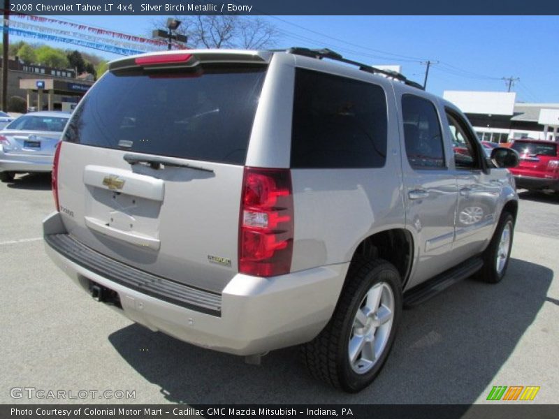 Silver Birch Metallic / Ebony 2008 Chevrolet Tahoe LT 4x4