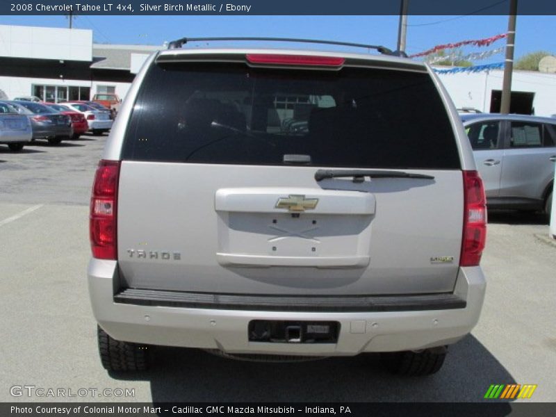 Silver Birch Metallic / Ebony 2008 Chevrolet Tahoe LT 4x4