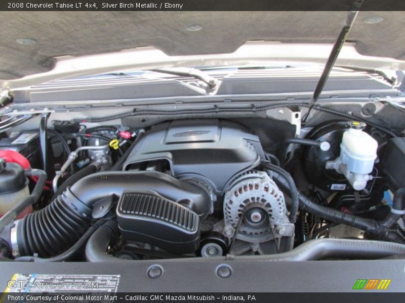 Silver Birch Metallic / Ebony 2008 Chevrolet Tahoe LT 4x4