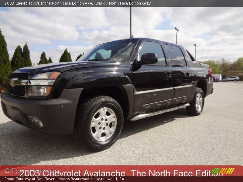 Black / North Face Edition Gray 2003 Chevrolet Avalanche North Face Edition 4x4