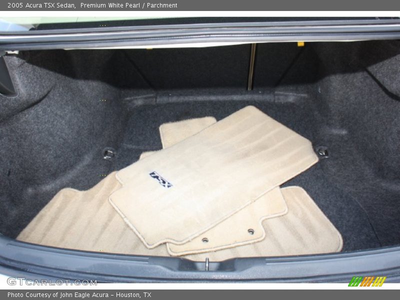 Premium White Pearl / Parchment 2005 Acura TSX Sedan