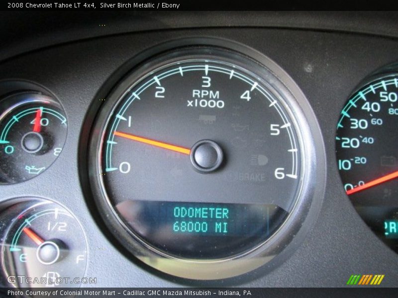Silver Birch Metallic / Ebony 2008 Chevrolet Tahoe LT 4x4