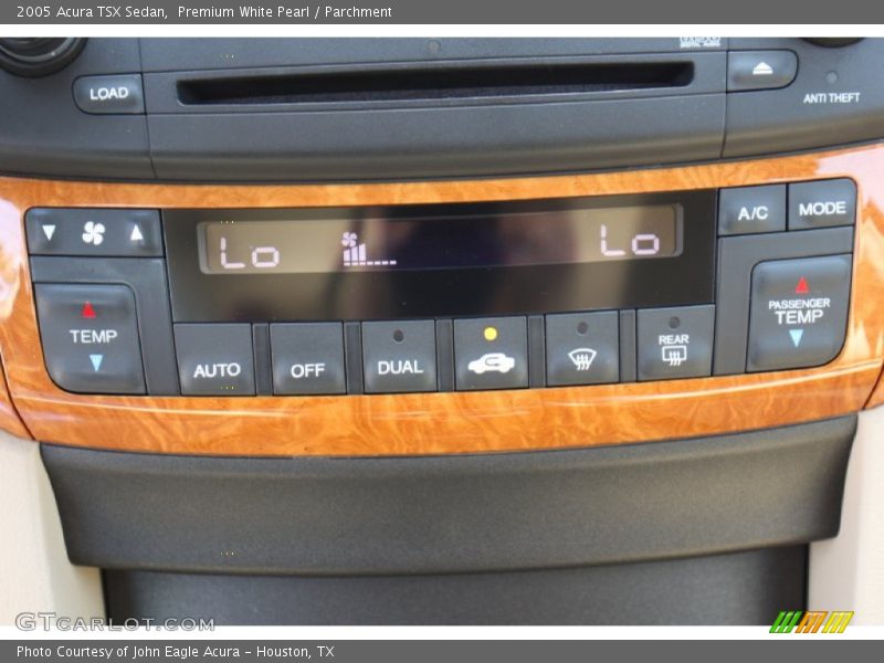 Premium White Pearl / Parchment 2005 Acura TSX Sedan