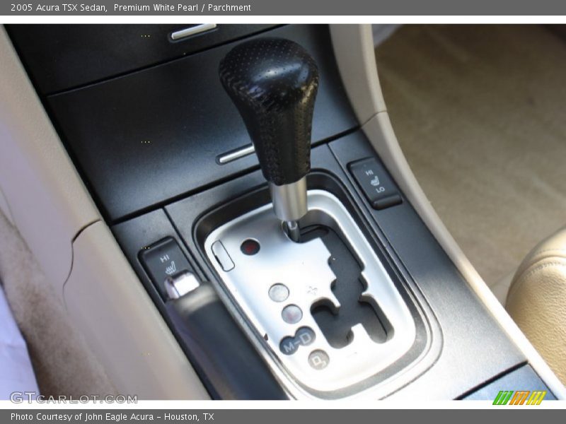 Premium White Pearl / Parchment 2005 Acura TSX Sedan