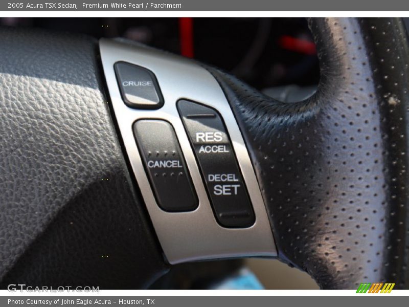Premium White Pearl / Parchment 2005 Acura TSX Sedan