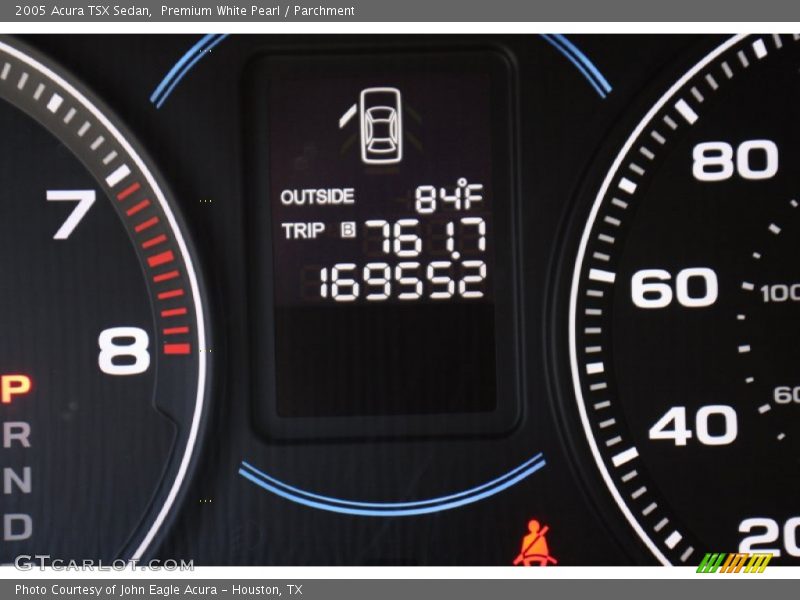 Premium White Pearl / Parchment 2005 Acura TSX Sedan