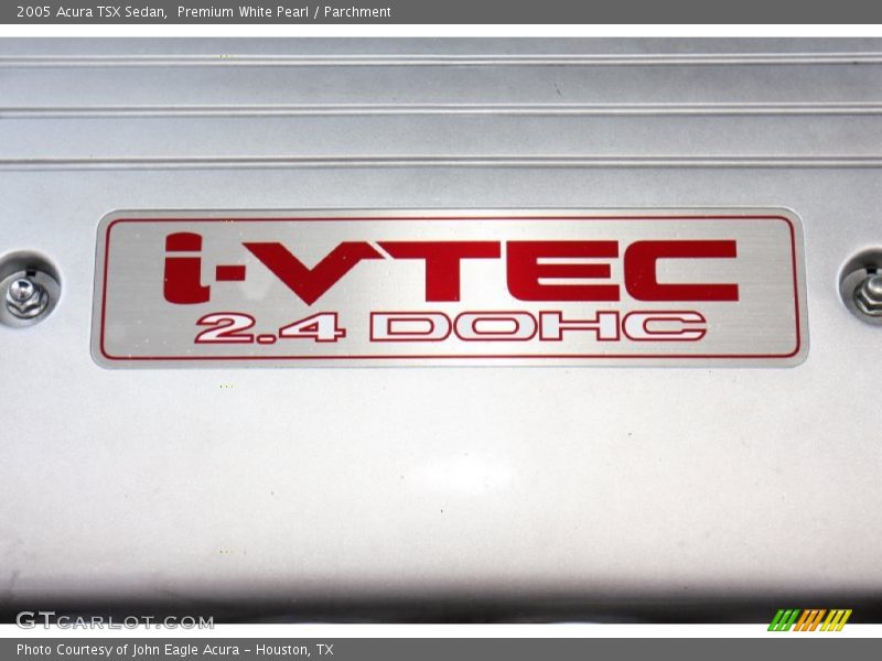 Premium White Pearl / Parchment 2005 Acura TSX Sedan