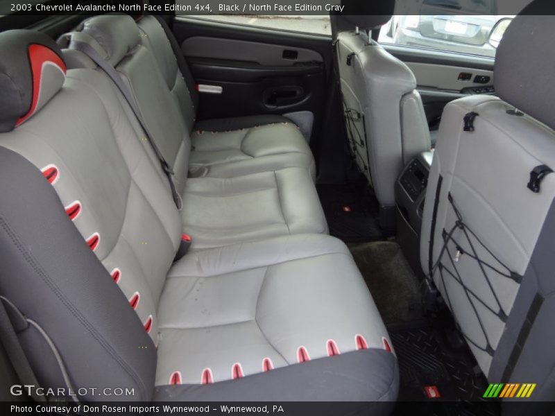 Rear Seat of 2003 Avalanche North Face Edition 4x4