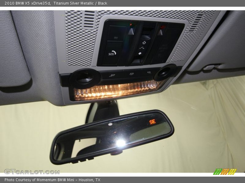 Titanium Silver Metallic / Black 2010 BMW X5 xDrive35d