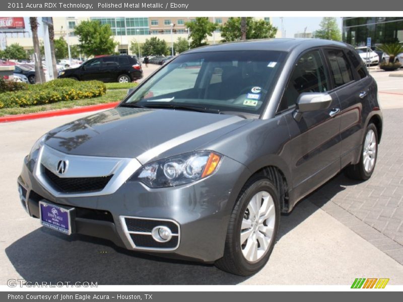Polished Metal Metallic / Ebony 2011 Acura RDX Technology