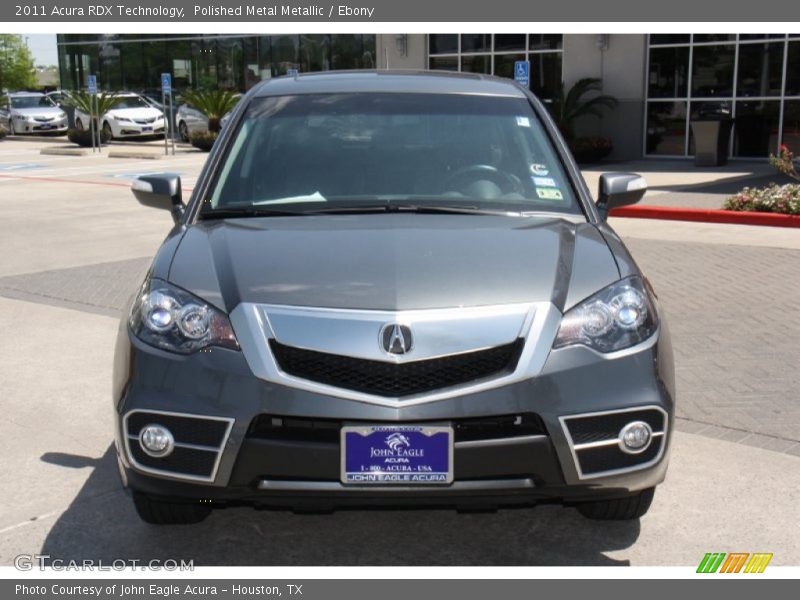 Polished Metal Metallic / Ebony 2011 Acura RDX Technology