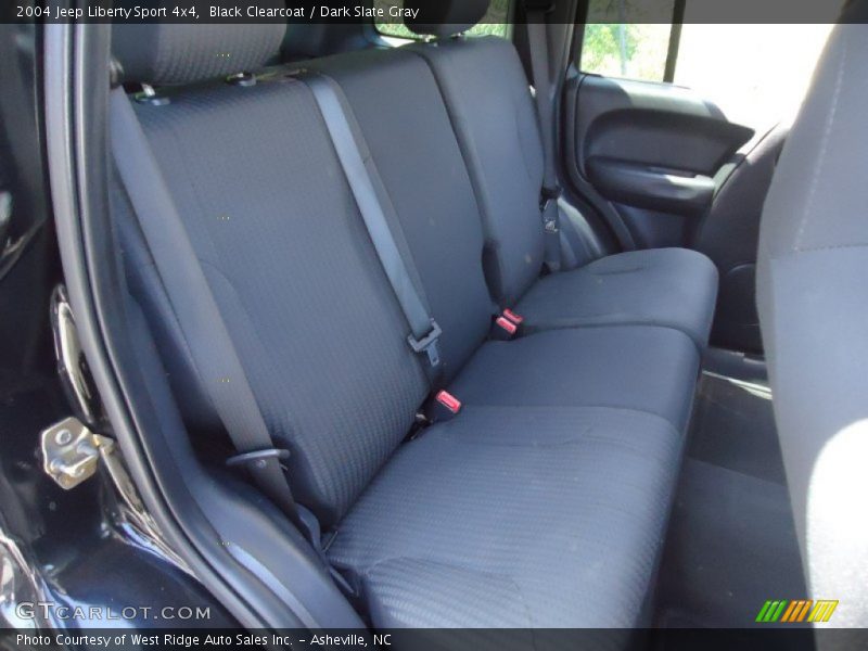 Black Clearcoat / Dark Slate Gray 2004 Jeep Liberty Sport 4x4