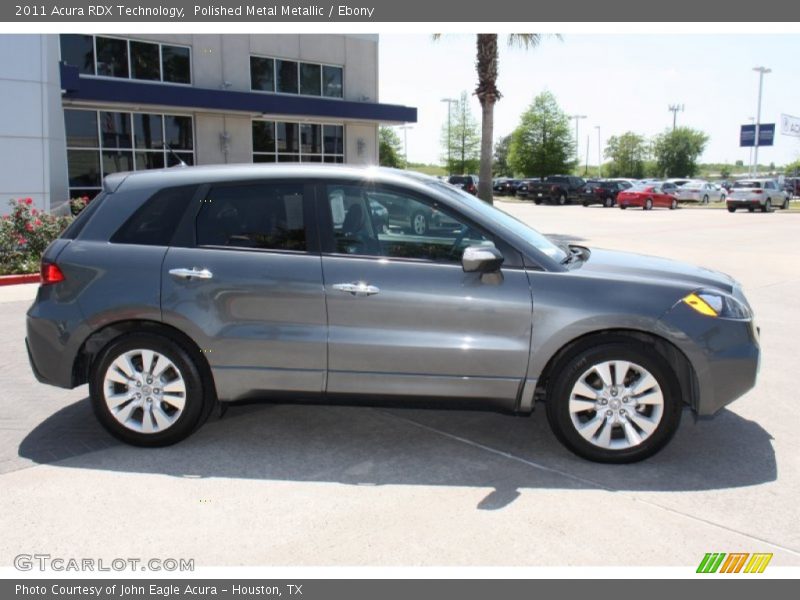 Polished Metal Metallic / Ebony 2011 Acura RDX Technology