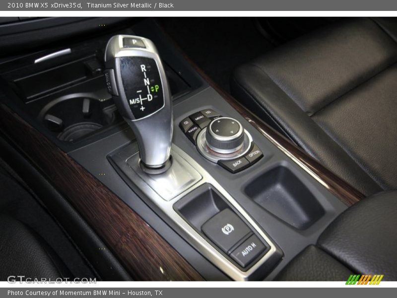 Titanium Silver Metallic / Black 2010 BMW X5 xDrive35d